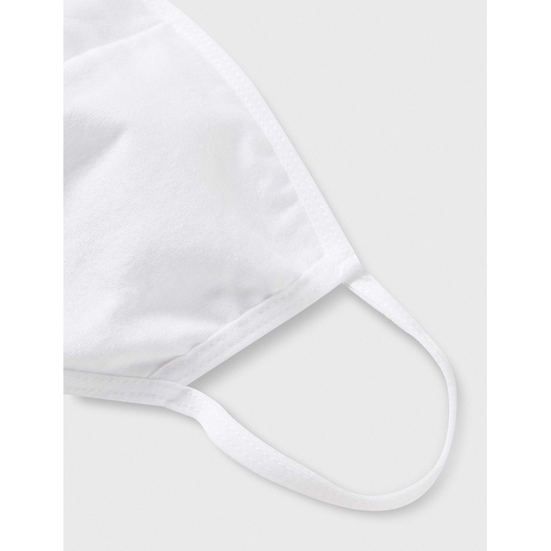 FM London Accessories MaskFiftyTR Face Mask, White, 50 Count (Pack