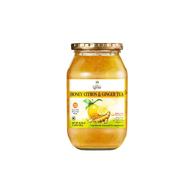 Balance Grow Honey Citron & Ginger Tea 20.46 oz (1.28