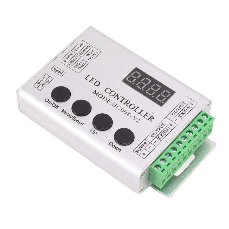 LED RGB Controller SPI Signal Light Strip Controller for 6803