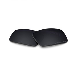 BlazerBuck Anti-salt Polarized Replacement Lenses for Oakley Crankshaft OO9239 - Black