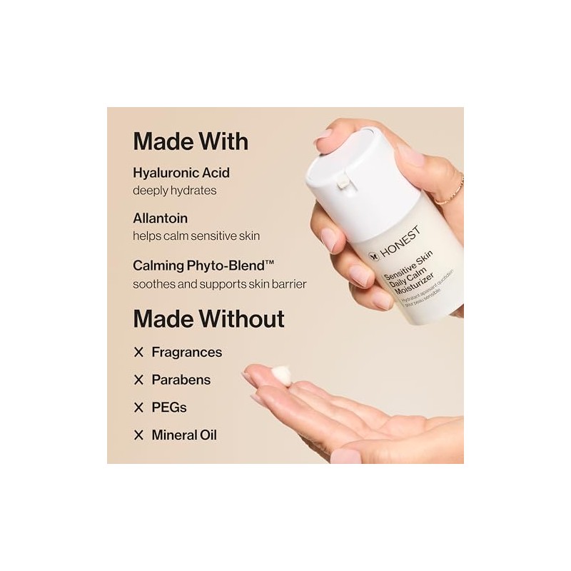 Honest The Daily Calm Lightweight Moisturizer Women Moisturizer 1.7 oz