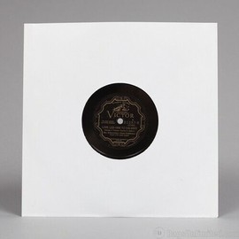 Bags Unlimited S10W - 10 Inch 78 RPM Paper Record Sleeves - 50 Count (White) [Ne