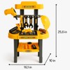 Toddler Workbench & Tool Set with Battery-Operated Drill - Includes