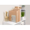 Spectrum Diversified Heavy Duty Large Metal Bookends for Shelves Decorative