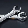 Vogueing Tool Brake Pipe Spanner 22x24MM Open Ring Spanner Metric