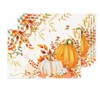 CHAROUP Fall Placemats Set of 4 Place Mats,12x18 Inch Autumn