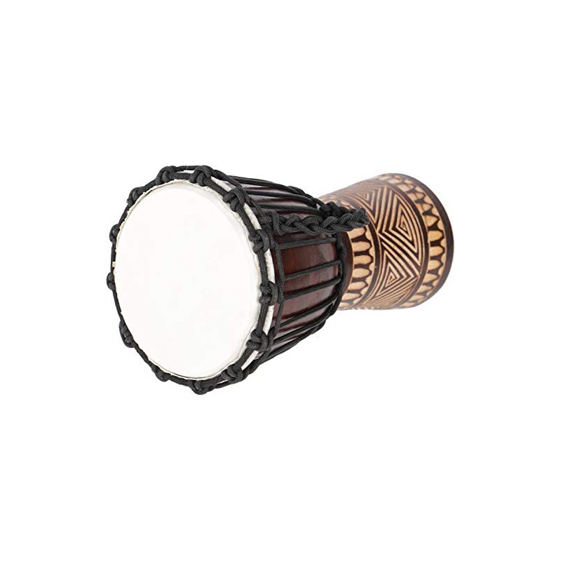 GURU SHOP Wooden Drum Percussion Rhythm Sound Instrument (Djembe) with