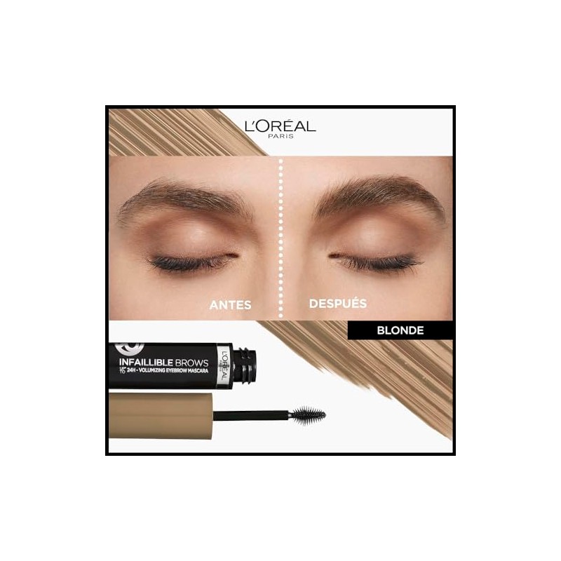 L'Oreal Paris, Gel Para Cejas Brow Artist Plump 101 Blonde,