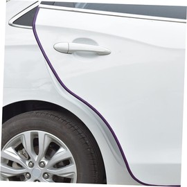 GRIRIW Anti-scratch Strip Car Door Corner Guards Rubber Strip Rim Protector for Door Ding Protector Car Door Guards White Decor Edge Protector Tv Purple Iron Miss Bike Door Seal