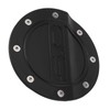 Fuel Door Cover Gas Tank Cap Lid Black Fit for