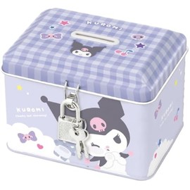 CRUX Key-Attached Can Bank Sanrio Characters SANRIO (Kuromi Mugyutto)