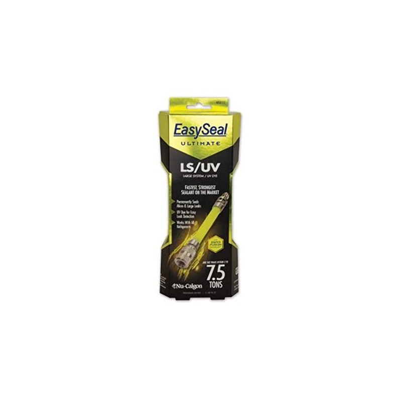 Nu-Calgon 4050-11 EasySeal Direct Inject-UV Dye Refrigerant Leak Sealant, One