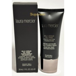 Laura Mercier Silk Creme Oil Free Photo Edition Foundation Shade 3C1 DUNE 30ml