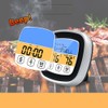 BBQ Thermometer 2 Alarm Mode Touch Screen Backlight Function Meat