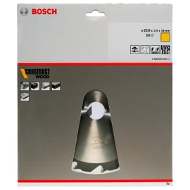 Bosch 2608640634 Wood Construct Circular Saw Blade, 210mm x 2.8mm x 30mm, 14Teeth, Silver