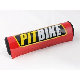 QQ Studio Pro Pit Biker Small Professional Cushioning Handlebar Crossbar Pad for ATV Bikes Motorcycles 7.9 Inches Long (Red)