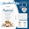 Tenare Romantic Happy Birthday Boyfriend Card Bear Greetings Card Cute