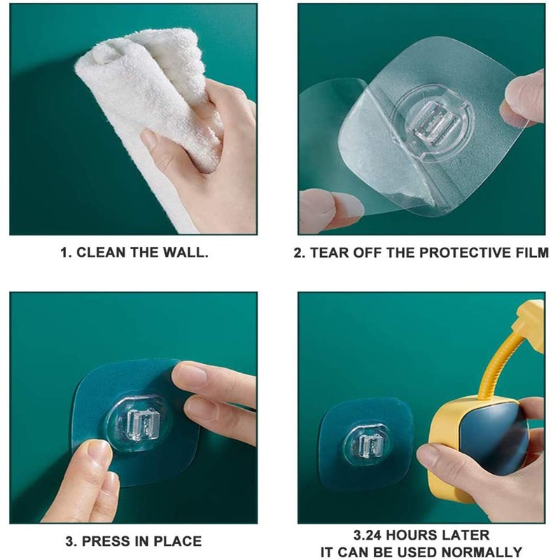 2 PCS Shower Head Holder, Upgrade Universal 360 Degree Adjustable