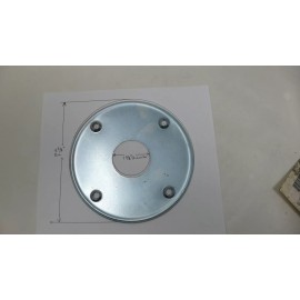 Unbranded Unbrandd 5-7/8" Dia. Stainless Steel Plates Round Circle 1-3/8" ID, 5/16" D hole