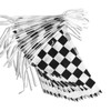 60m PE Black and White Checkered Racing Flag F1 Racing
