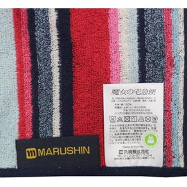 Marushin Ghibli Kiki's Delivery Service Gigi Scarf Towel Striped Gigi 1005046800 Approx. 7.9 x 43.3 inches (20 x 110 cm)