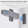 Push to Open Self-Closing Push Door Latch Cabinet Hardware, 10