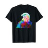 Colorata Aquila Falco Uccello Maglietta