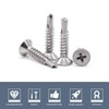 150 Pieces 4.2 x 16 mm Sheet Metal Self Tapping