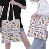 BNQL Owl Tote Bag Owl Gifts for Owl Lovers Owl