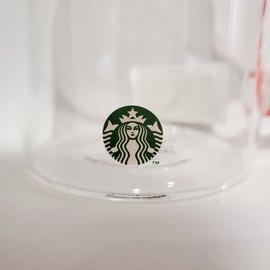 Starbucks Candy Cane Mug Christmas 2016, New Logo, 12oz