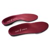 Sore Dawgs Achiever Support Insoles for Mid-Arch Active Footwear, Red,
