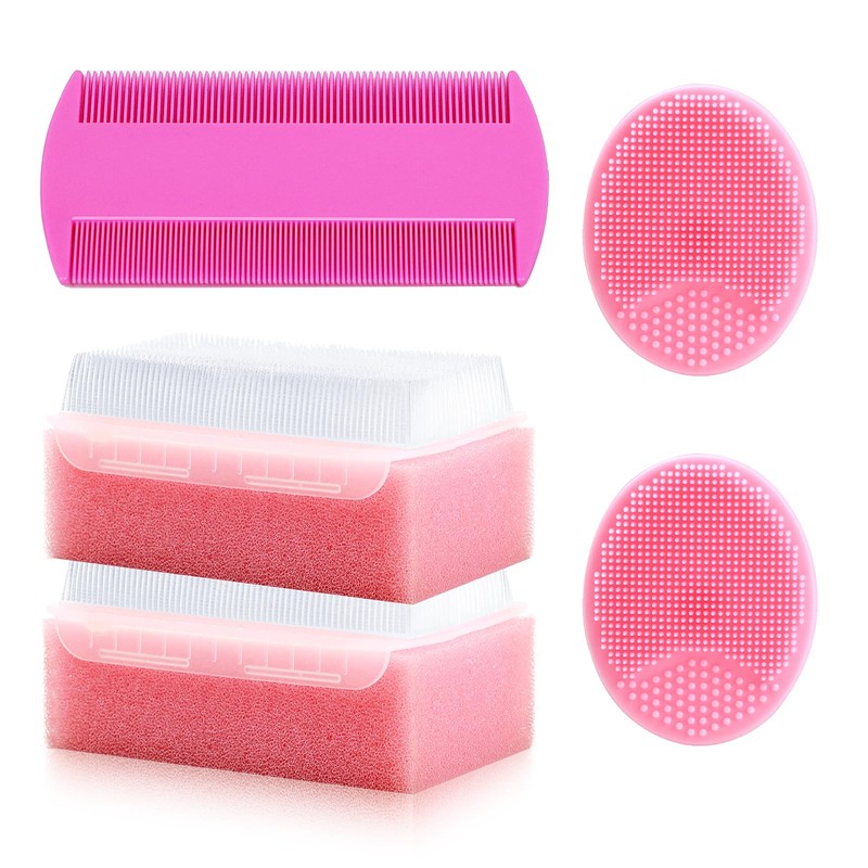 Cradle Cap Brush for Babies, 5Pcs Cradle Cap Treatment Set