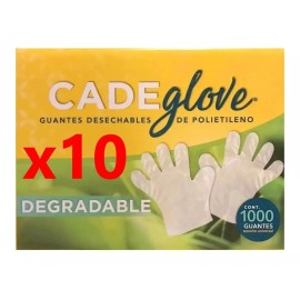 Cade Glove Guantes Desechables Cade Glove Biodegradables 10,000 Pzas