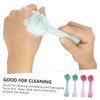 Healeved Sets Self-standing Face Washing Brush Exfoliating Grooves Deep for