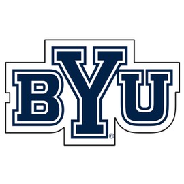 Craftique BYU Cougars Decal (REF BYU DECAL (4.5"), 4.5 in)