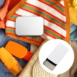 6pcs Mini Portable Case,Dental Floss Dispenser,Toothpick Dispenser tin Sliding refillable Dental Floss Storage Box,Suitable for Travel, Oral Care, Dating, Dinner, Cleaning Teeth