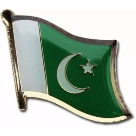 Flagline Pakistan Country Flag Bike Motorcycle Hat Cap lapel Pin