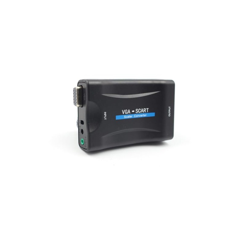 TEHAUX Vga to Scart Converter Adapter Video Signal Transcoder for