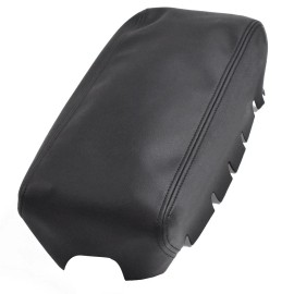 Unbranded Fits 2011-2020 Jeep Grand Cherokee Middle Console Lid Armrest Leather Cover NEW