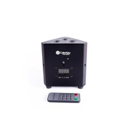 Colorkey, CKU07-2040, Colorkey TrussPar QUAD 3 Black, a lightweight and compact par fixture