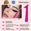 Vertex Beauty Plantilla Para Delineador De Ojos Reutilizable