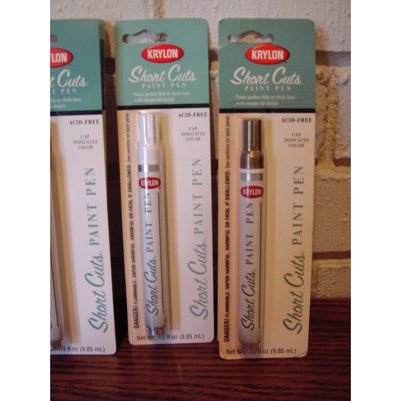 Krylon/Consumer Div Krylon Short Cuts Paint Pens 1/3 Fl Oz