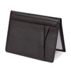 Feelorna Slim Wallet for Men, Compact Cards Case Leather Wallets
