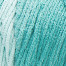 Red Heart Super Saver Jumbo - Hilo de menta degradada - Paquete de 2 unidades de 283 g/10 oz - Acrílico - 4 medianos (peorado) - 482 yardas - Tejer/Crochet