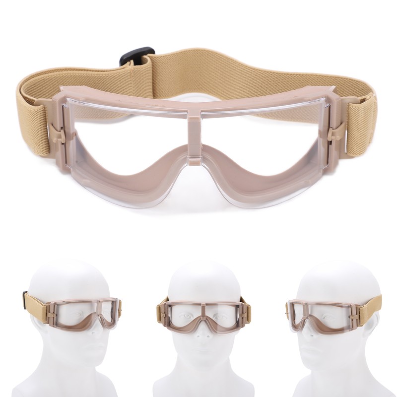 Military Goggles Impact Resistant and Breathable Outdoor Protective Glasses for