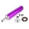 Stainless Steel Exhaust Muffler Silencer 20mm/0.8in Modified Parts for 2