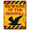 Print Crafted - Beware Of The Seagull | Vintage Metal