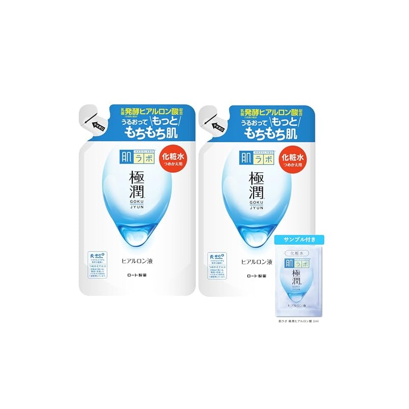 Hadalabo Gokujun Hyaluronic Liquid Refill 6.7 fl oz (170 ml)