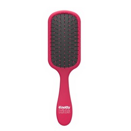 The Knot Dr Knotty Kids Paddle Hair Brush, KDKK102, Razzleberry