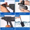 Rush Hidrolavadora Pistola De Alta Presion Inalambrica Accesorios